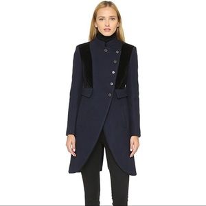 NWOT* Marc by Marc Jacob Navy Military Wool Coat